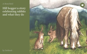 Hill hogger:a story celebrating rabbits and what they do