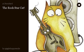 The Rock Star Cat!