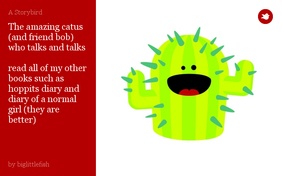 The amazing catus (and friend bob) who talks and talks 