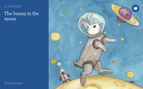 The bunny in the moon
