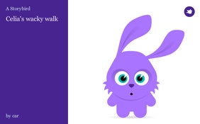 Celia's wacky walk