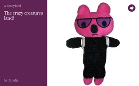 The crazy creatures land!