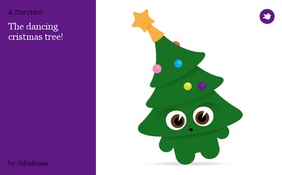 The dancing cristmas tree!