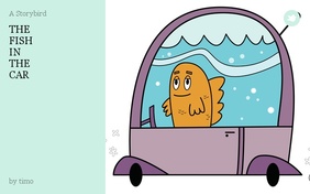 THE 
FISH 
IN 
THE 
CAR