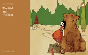 The Girl
and
the Bear