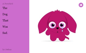 The

Dog 

That

Was

Sad.