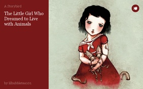 The Little Girl Who Dreamed to Live with Animals