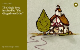 The Magic Frog inspired by "The Gingerbread Man"