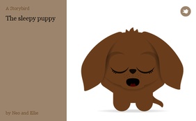 The sleepy puppy