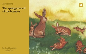 The spring concert of the bunnies