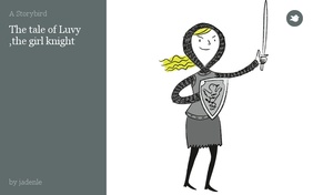 The tale of Luvy ,the girl knight