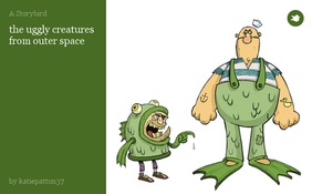 the uggly creatures from outer space