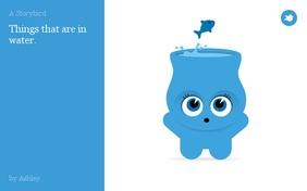 Things that are in water.
