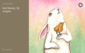 lost bunny, by cooper.