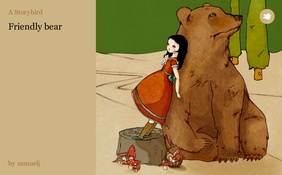 Friendly bear