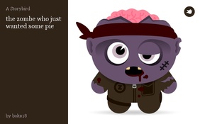the zombe who just wanted some pie