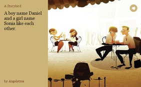 A boy name Daniel and a girl name Sonia like each other.