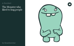 The Monster who liked to hug people