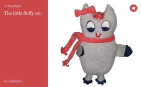 The little fluffy cat.