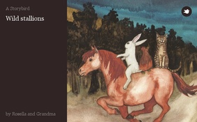 Wild stallions