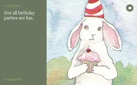 Not all birthday parties are fun.