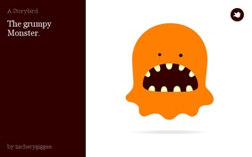 The grumpy Monster.