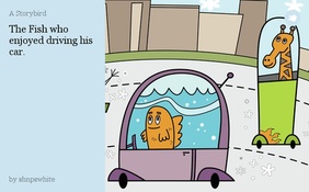 The Fish who enjoyed driving his car.
