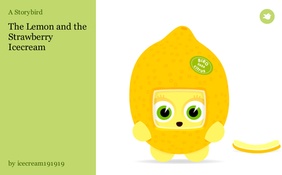 The Lemon and the Strawberry Icecream
