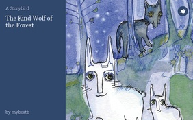 The Kind Wolf of the Forest