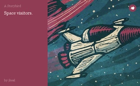 Space visitors.