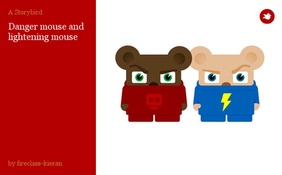 Danger mouse and lightening mouse