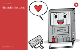 the smily face town