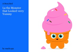 Lu the Monster that Looked verry Yummy