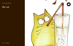 the cat