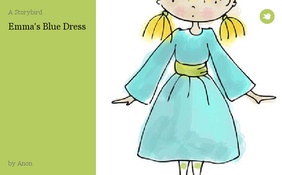 Emma's Blue Dress