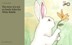 The story of a not so lonely John the White Rabbit