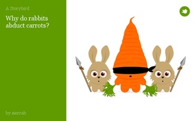 Why do rabbits abduct carrots?