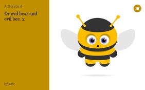 Dr.evil bear and evil bee. 2