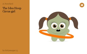 The Idea Hoop Circus girl