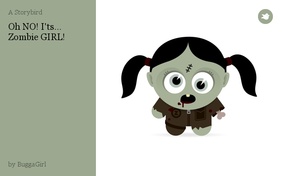 Oh NO! I'ts... 
 Zombie GIRL!