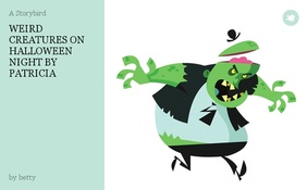 WEIRD CREATURES ON HALLOWEEN NIGHT BY PATRICIA