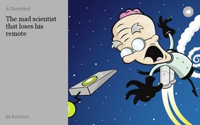 The mad scientist that loses his remote