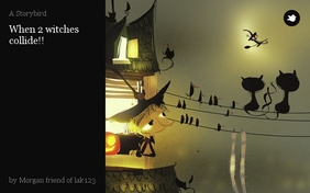 When 2 witches 
 collide!!