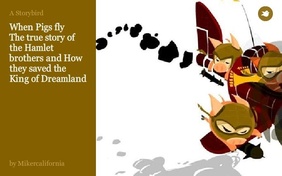 When Pigs fly         The true story of the Hamlet brothers and How they saved the King of Dreamland