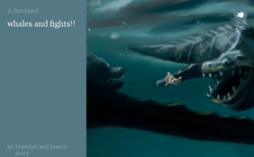 whales and fights!!