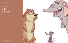 ABCs
 with
 Animals