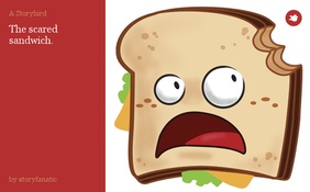 The scared sandwich.