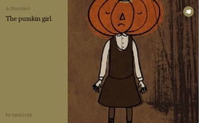 The pumkin girl.