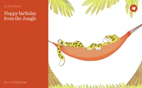 Happy birthday from the Jungle.