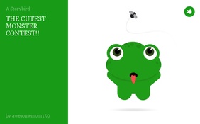 THE CUTEST MONSTER CONTEST!!
